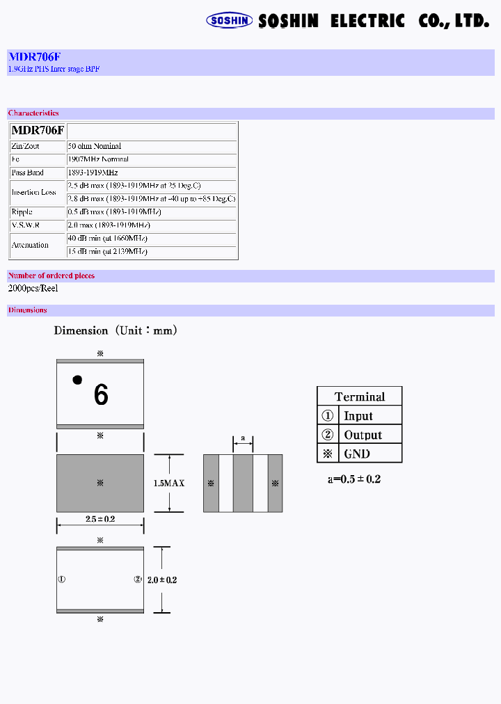 MDR706F_271658.PDF Datasheet