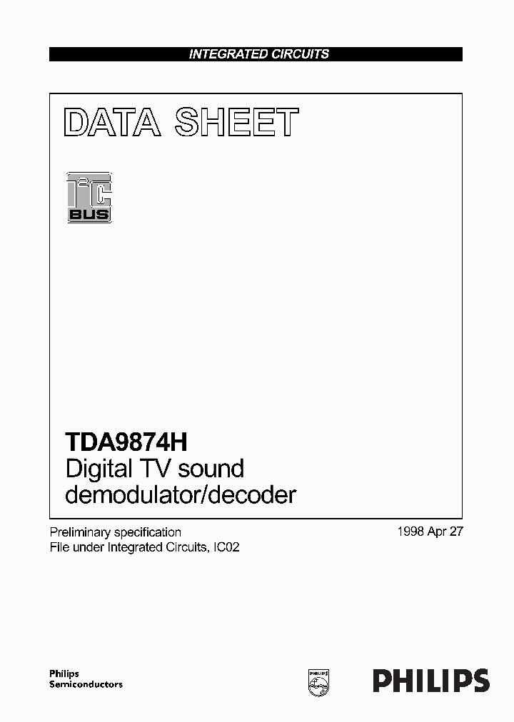 TDA9874H_272378.PDF Datasheet