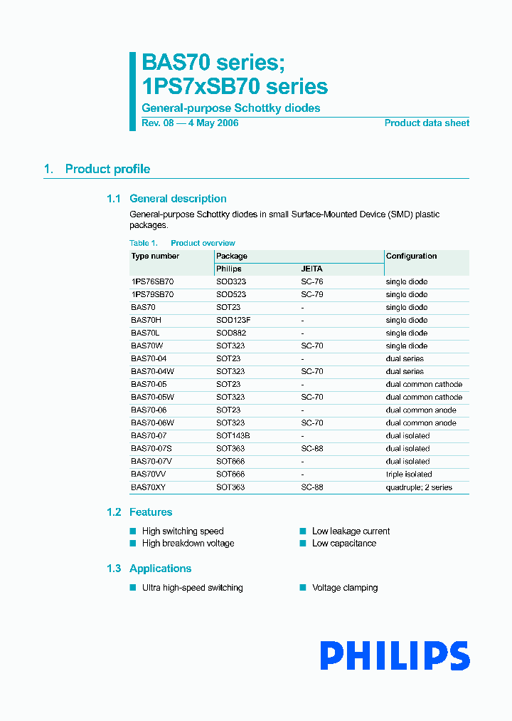 BAS70W_283065.PDF Datasheet