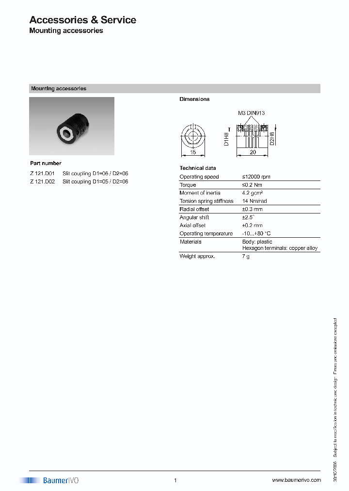 Z121D01_303870.PDF Datasheet