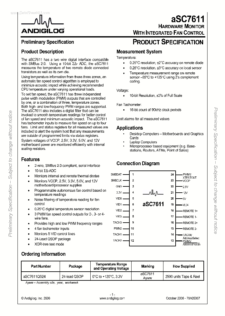 ASC7611_181189.PDF Datasheet