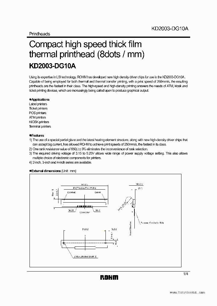 KD2003-DG10A_182711.PDF Datasheet
