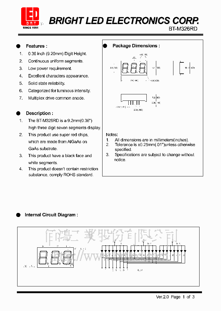 BT-M326RD_289420.PDF Datasheet