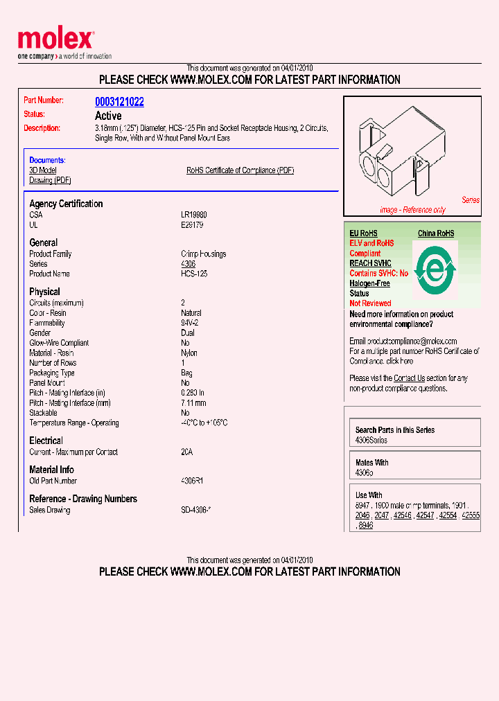 4306-R1_294805.PDF Datasheet