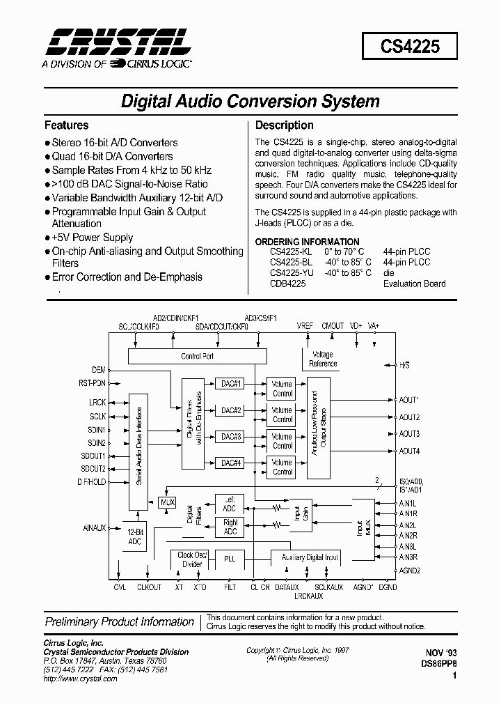 CS4225-YU_324537.PDF Datasheet