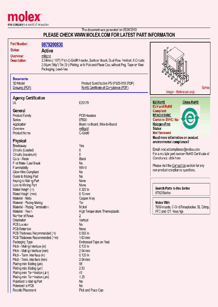87920-0830_386303.PDF Datasheet
