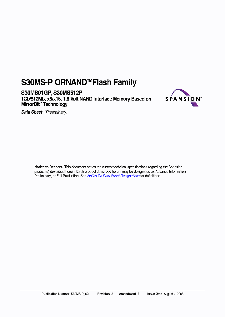S30MS512P25BAW000_401928.PDF Datasheet