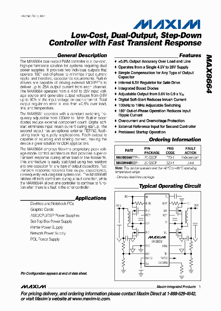 MAX8664BEEP_410093.PDF Datasheet