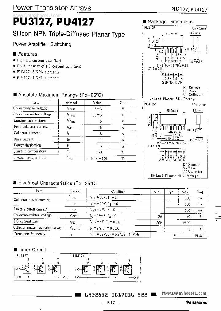 PU4127_189244.PDF Datasheet