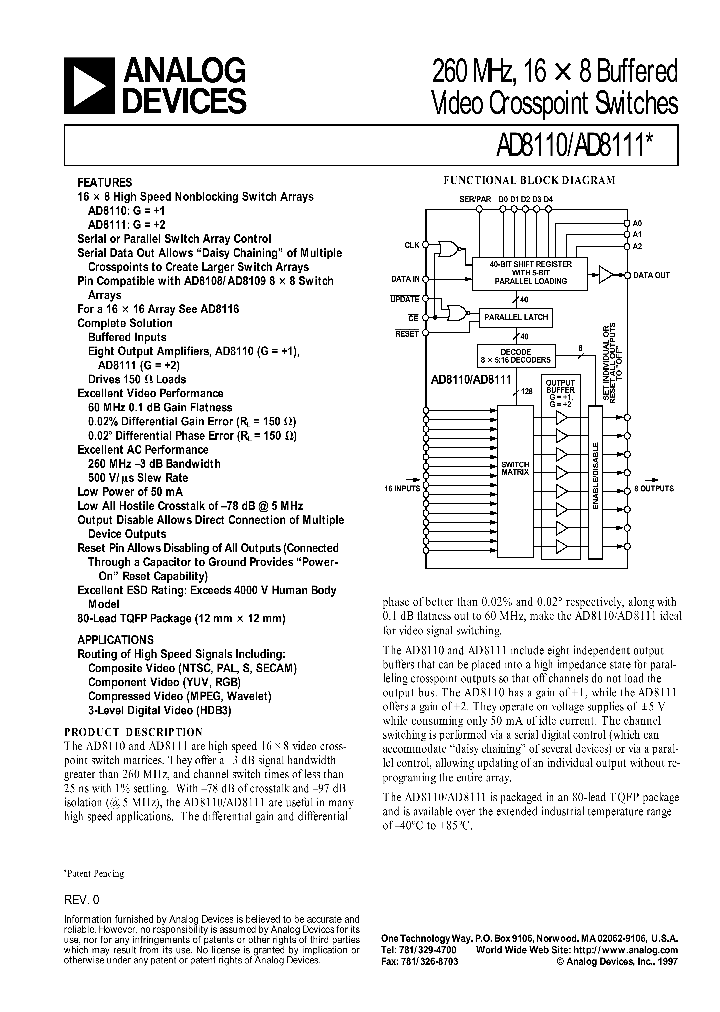 AD8110-EB_329385.PDF Datasheet