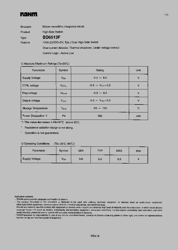 BD6513F-E2_329520.PDF Datasheet