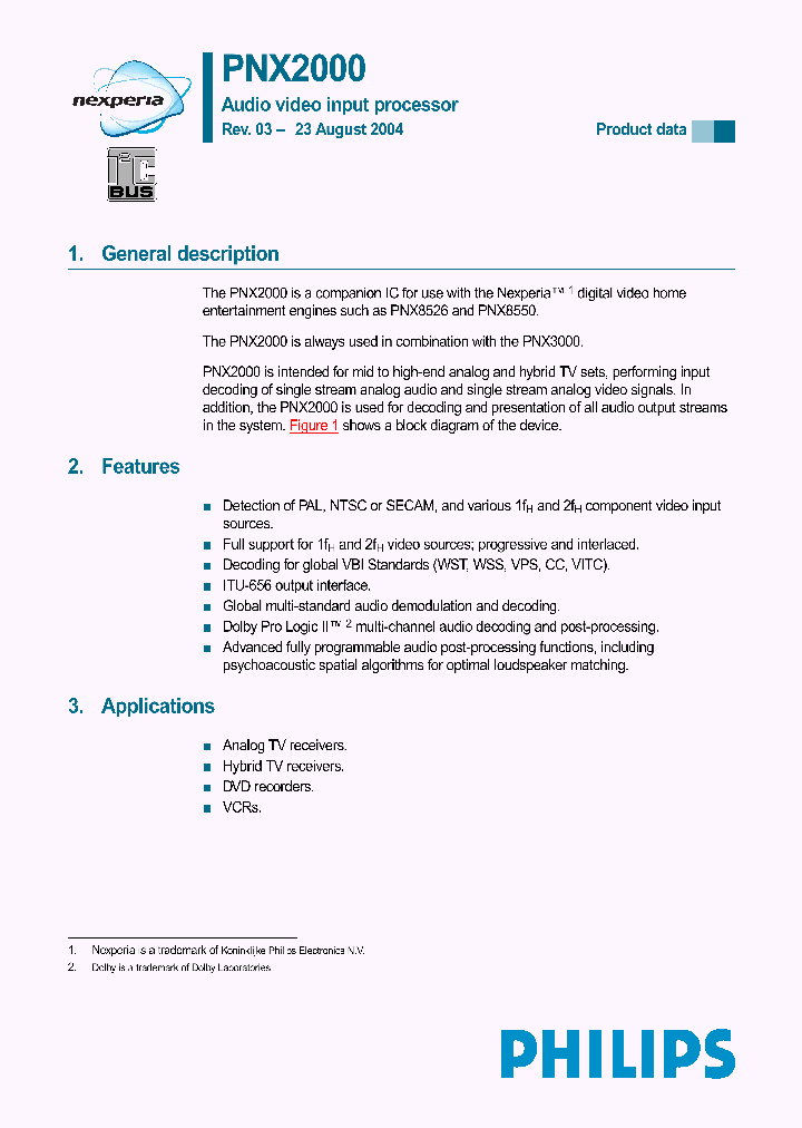PNX2000_436221.PDF Datasheet