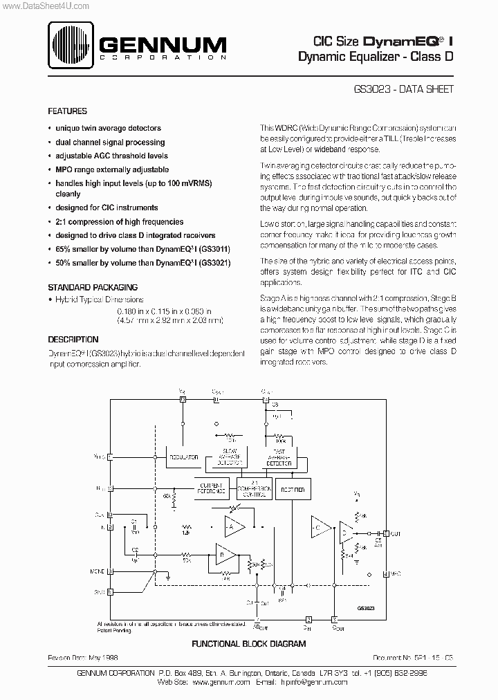 GS3023_196683.PDF Datasheet