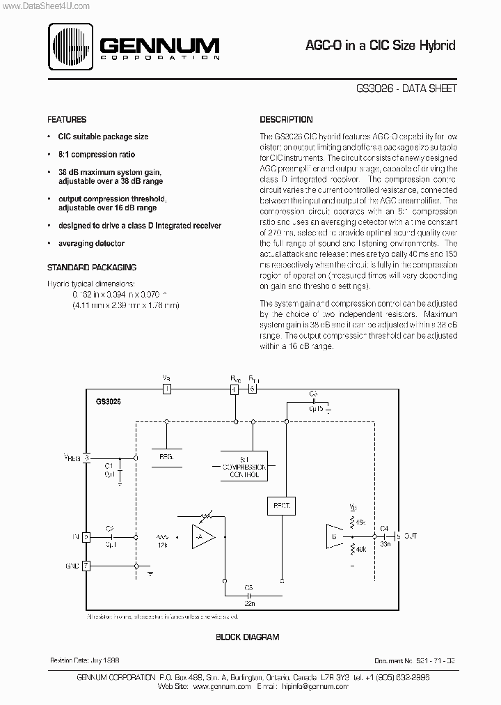 GS3026_196685.PDF Datasheet