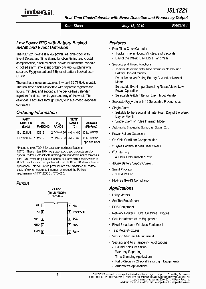 ISL1221IUZ-T_483321.PDF Datasheet