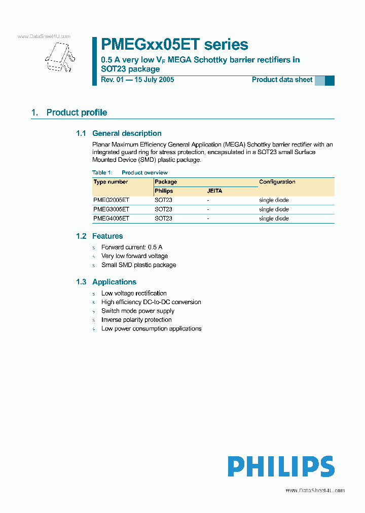 PMEG2005ET_198531.PDF Datasheet