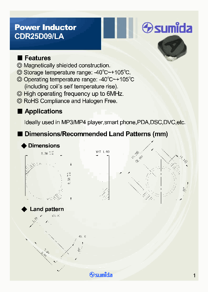 CDR25D09LANP-1R5PC_407183.PDF Datasheet