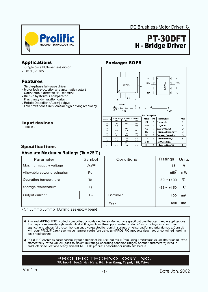 PT-30DFTSOP_331868.PDF Datasheet