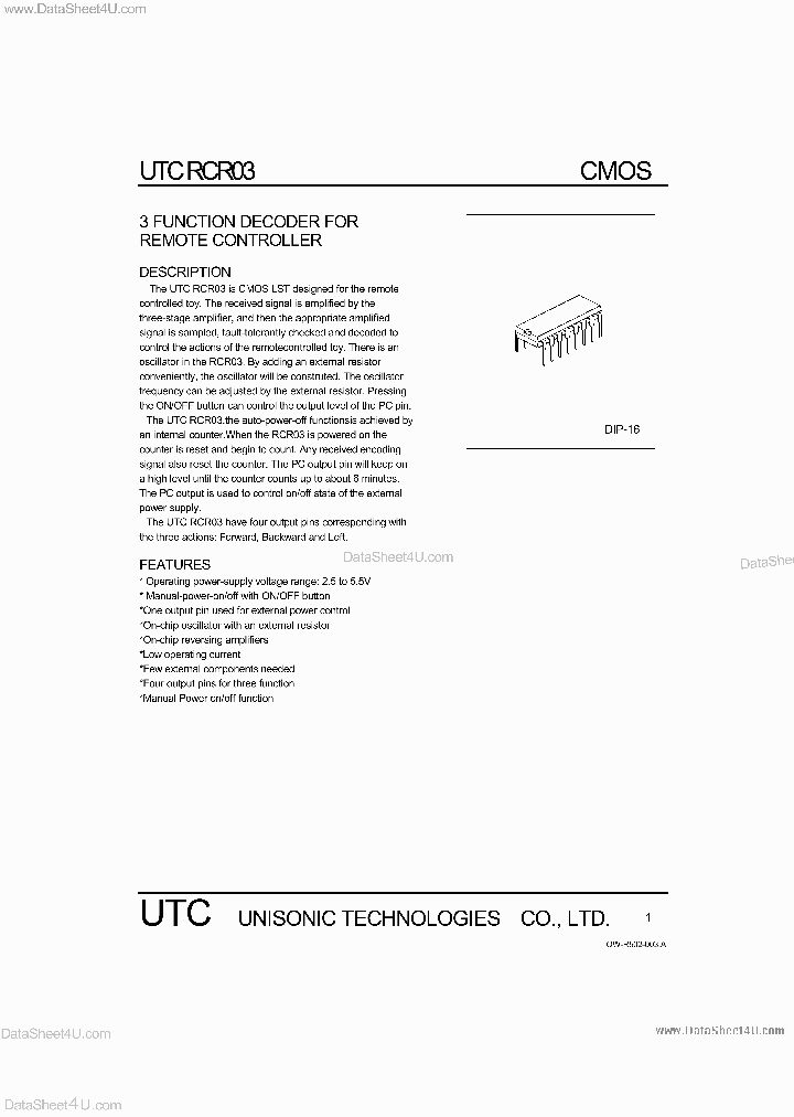 RCR03_200154.PDF Datasheet