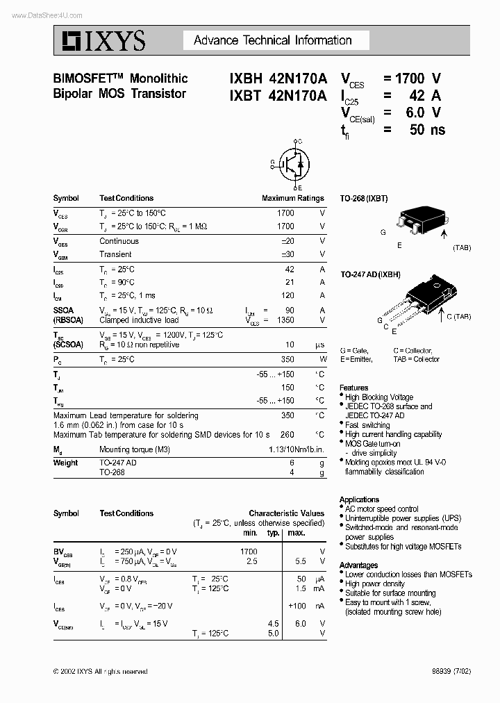 IXBH42N170A_200651.PDF Datasheet