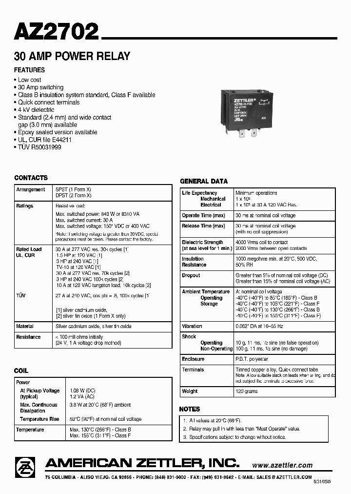 AZ2702-2A-48D_425191.PDF Datasheet