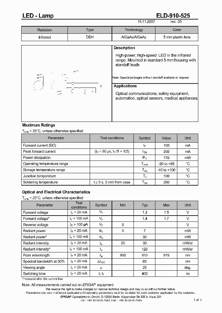 ELD-910-525_428854.PDF Datasheet