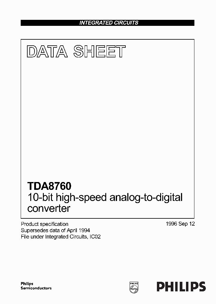 TDA8760K_520107.PDF Datasheet