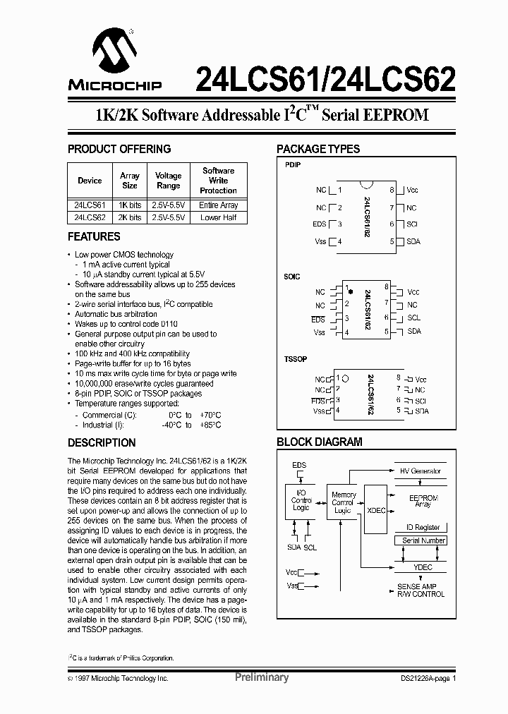 24LC61-IP_248660.PDF Datasheet