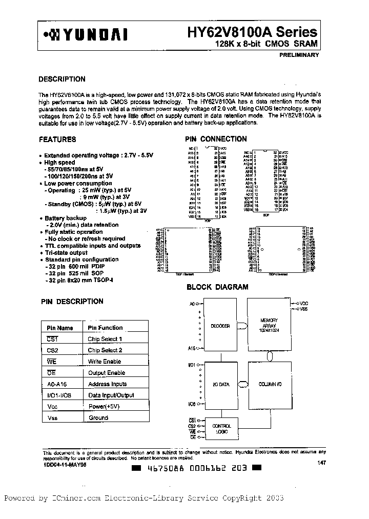 HY62V8100ALG-20_335459.PDF Datasheet
