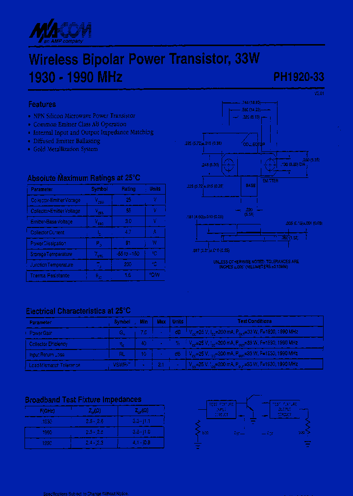 PHI920-33_216902.PDF Datasheet