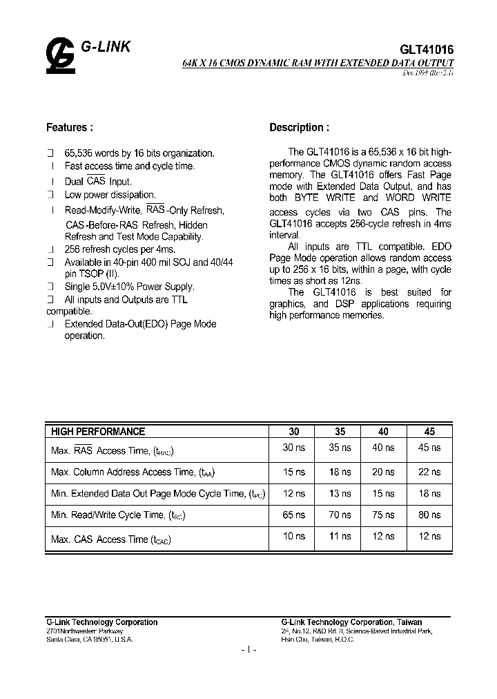 GLT41016_444241.PDF Datasheet