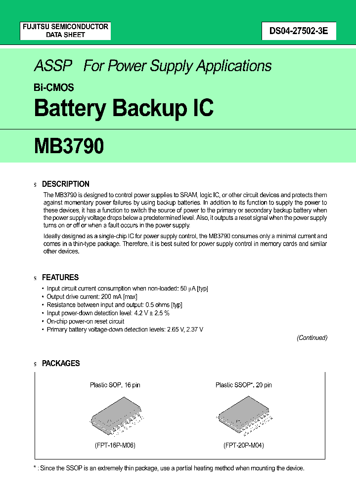 MB3790PF_445602.PDF Datasheet