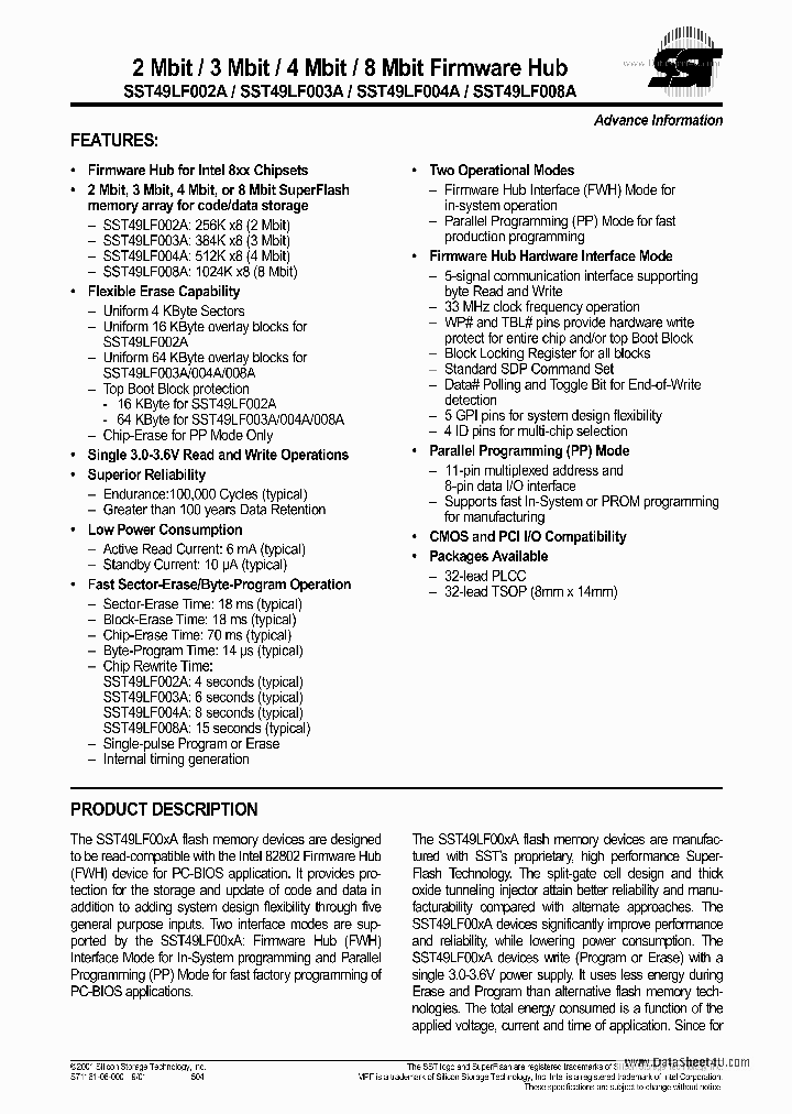 49LF002A_223639.PDF Datasheet