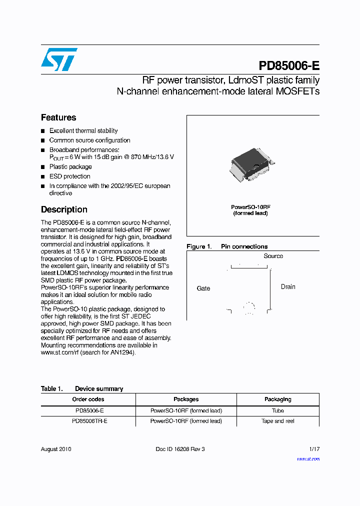 PD85006-E_337762.PDF Datasheet