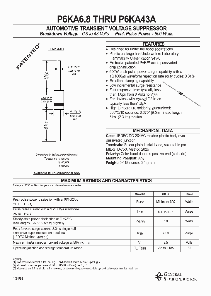 P6KA82_232044.PDF Datasheet