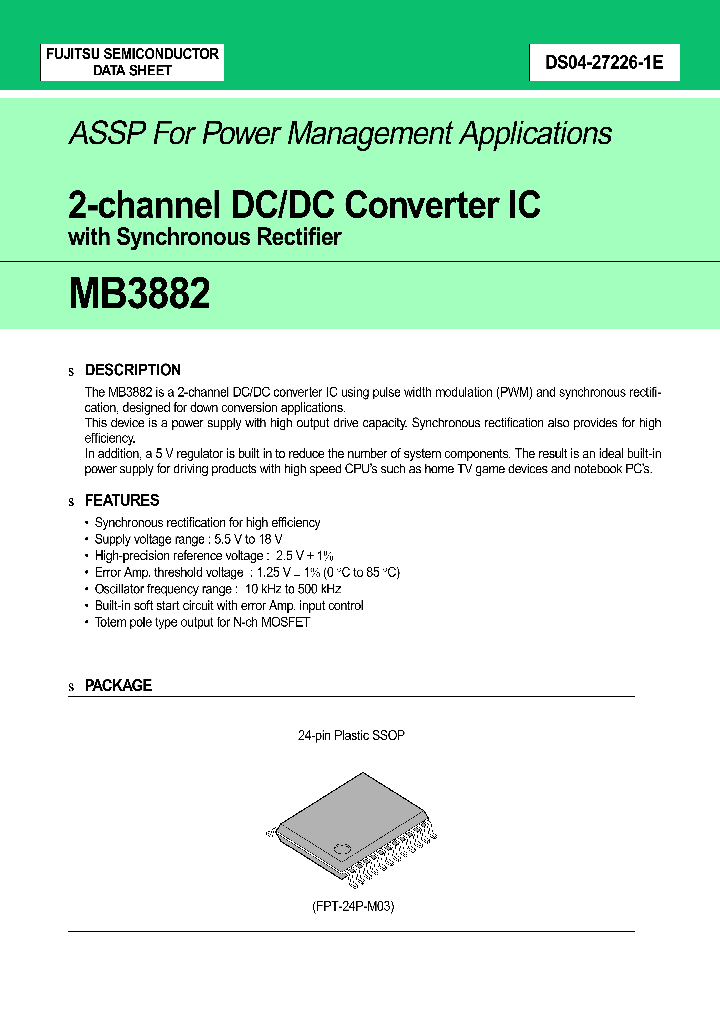 MB3882_461626.PDF Datasheet