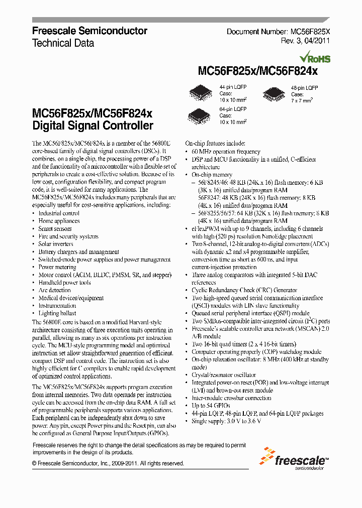 MC56F8257_573296.PDF Datasheet