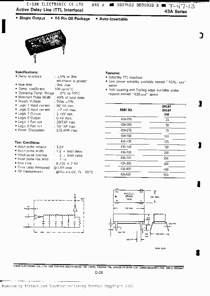43A300_340178.PDF Datasheet