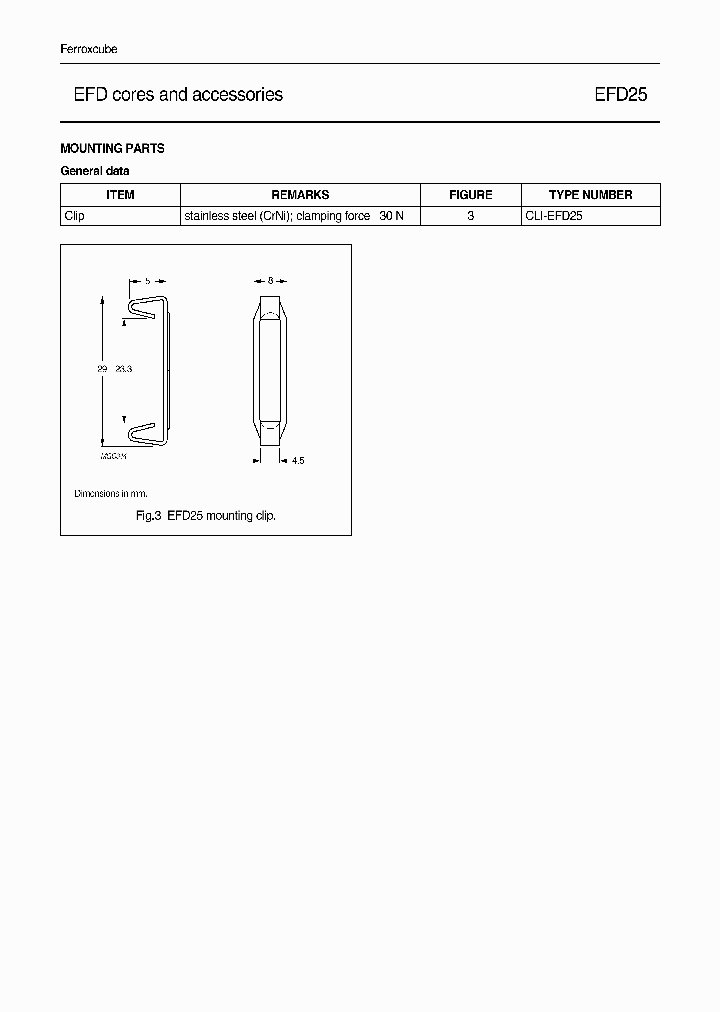 CLI-EFD25_464579.PDF Datasheet