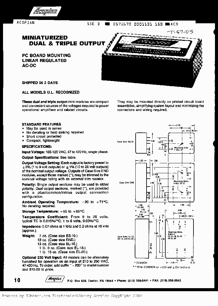 D5-15-230_340516.PDF Datasheet