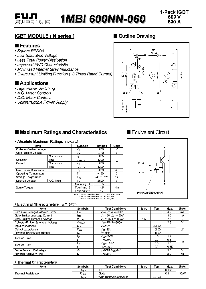 1MBI600NN-060_270511.PDF Datasheet