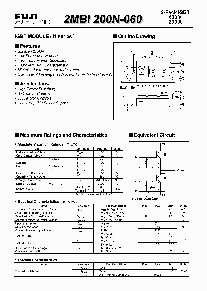 2MBI200N-060_270514.PDF Datasheet