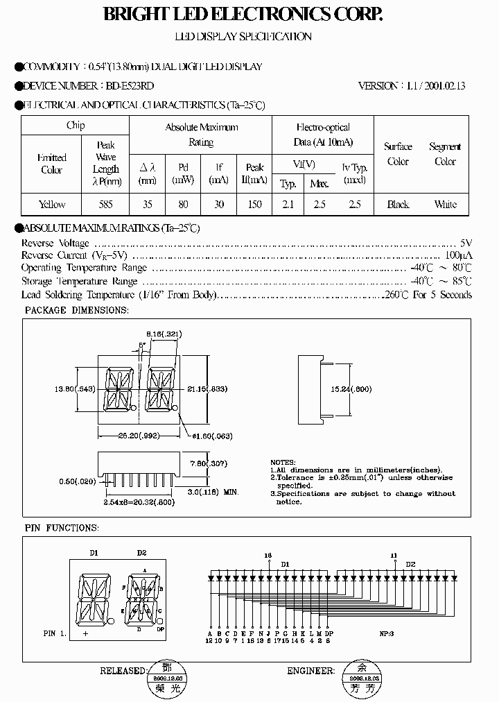 BD-E523RD_540374.PDF Datasheet