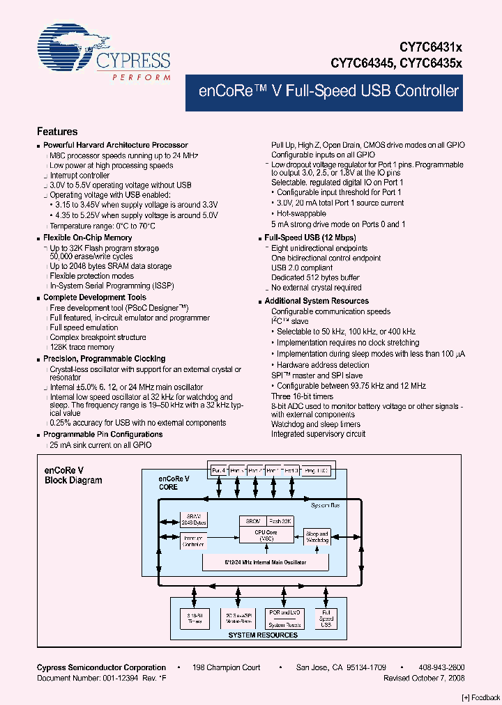 CY7C64355-48LTXC_588881.PDF Datasheet