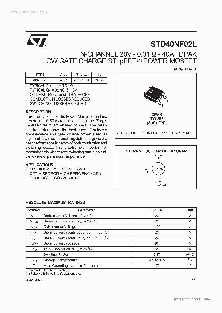 D40NF_244026.PDF Datasheet