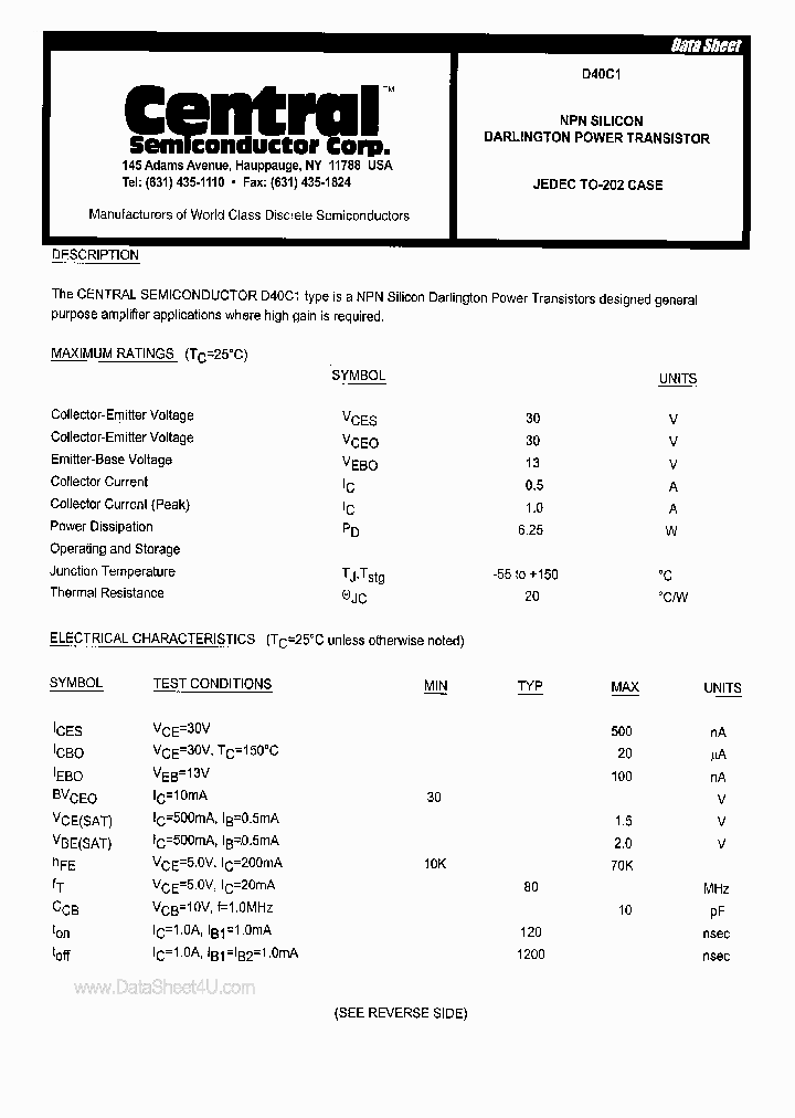 D40C1_244021.PDF Datasheet