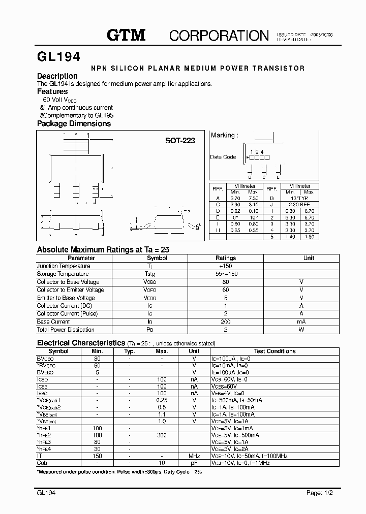 GL194_344725.PDF Datasheet