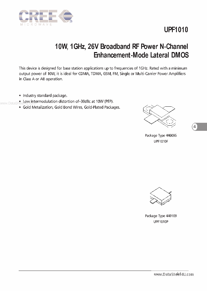 UPF1010_244146.PDF Datasheet