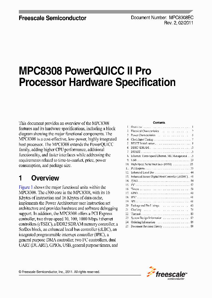 MPC8308_596391.PDF Datasheet