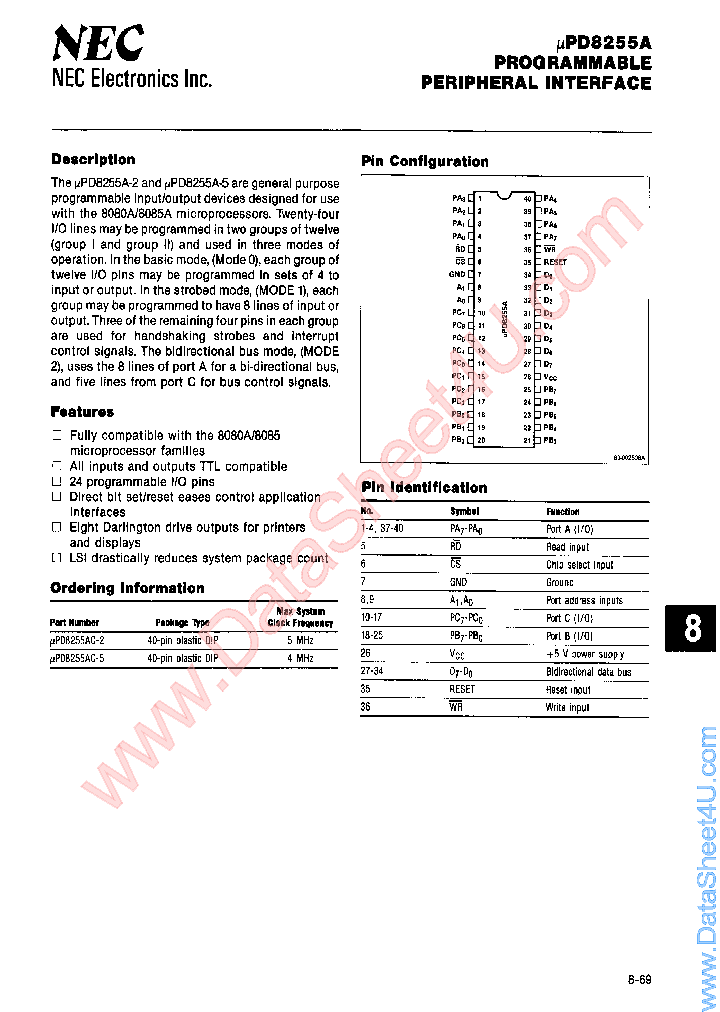 UPD8255A_247336.PDF Datasheet